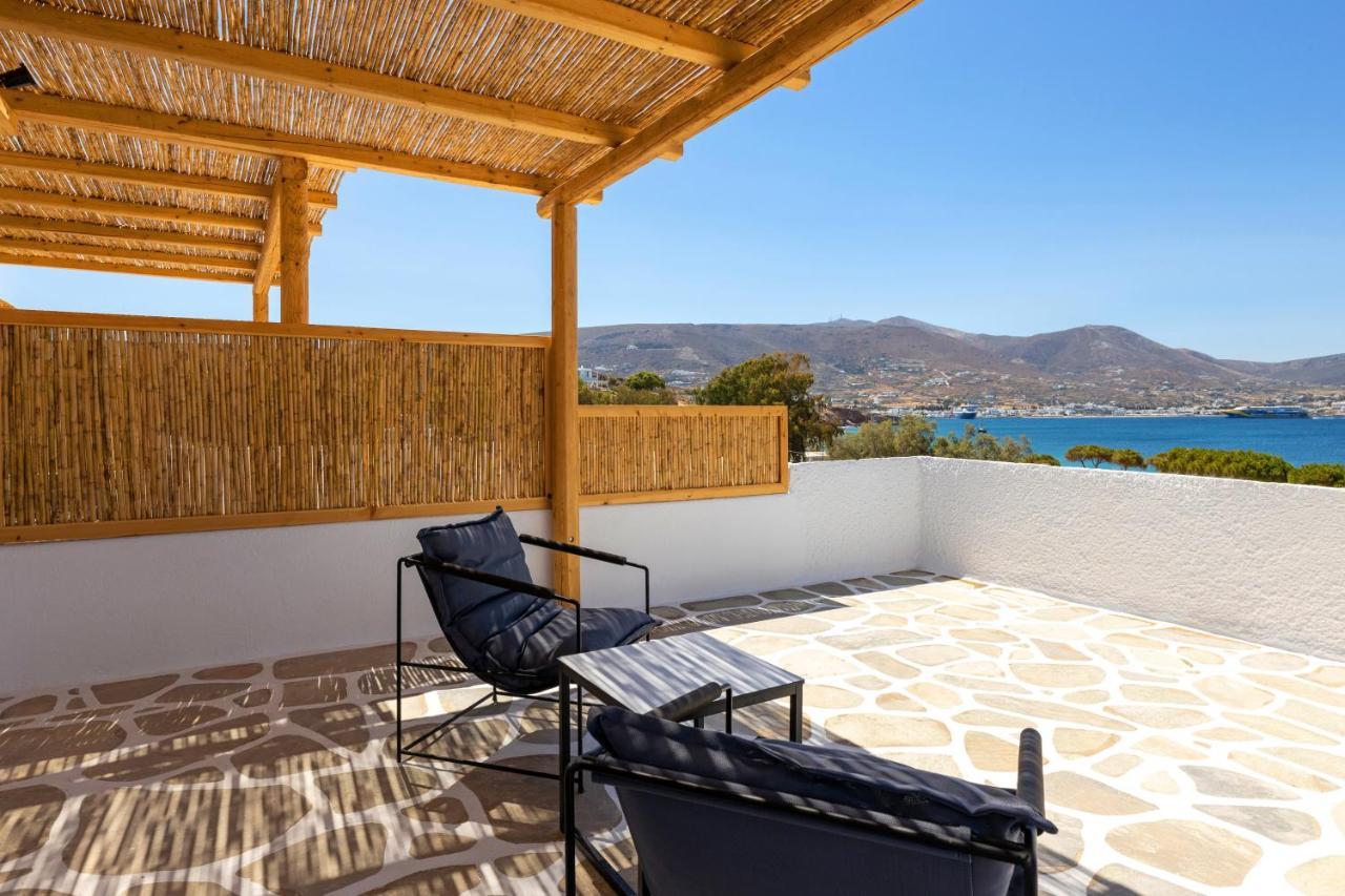 Omilos Beachfront House ปาริเกีย ภายนอก รูปภาพ