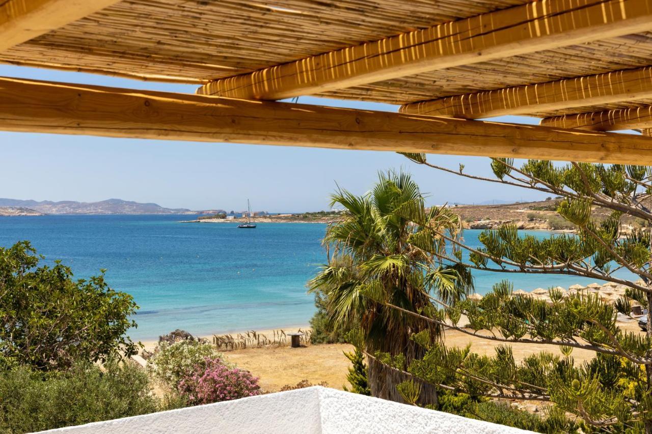 Omilos Beachfront House ปาริเกีย ภายนอก รูปภาพ