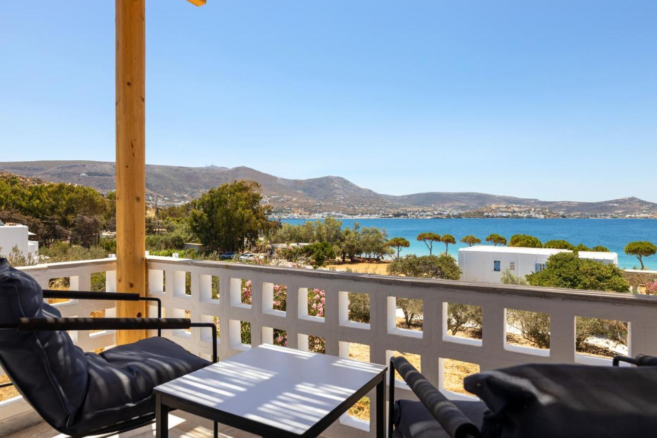 Omilos Beachfront House ปาริเกีย ภายนอก รูปภาพ