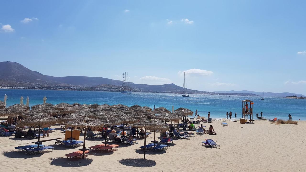 Omilos Beachfront House ปาริเกีย ภายนอก รูปภาพ